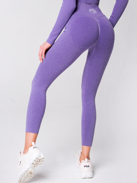 Оформящ безшевен клин, лилав цвят, плътна материя