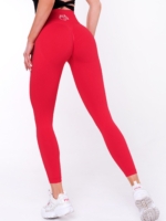 εντυπωσιακό γυναικείο κολάν σε κόκκινο χρώμα για αθλητισμό γυναικείο κολάν σε κόκκινο χρώμα για σπορ