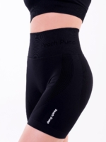 Спортен сет от две части в черно за тренировка и свободно време