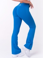 Син клин чарлстон с оформящ ефект Peach Pump