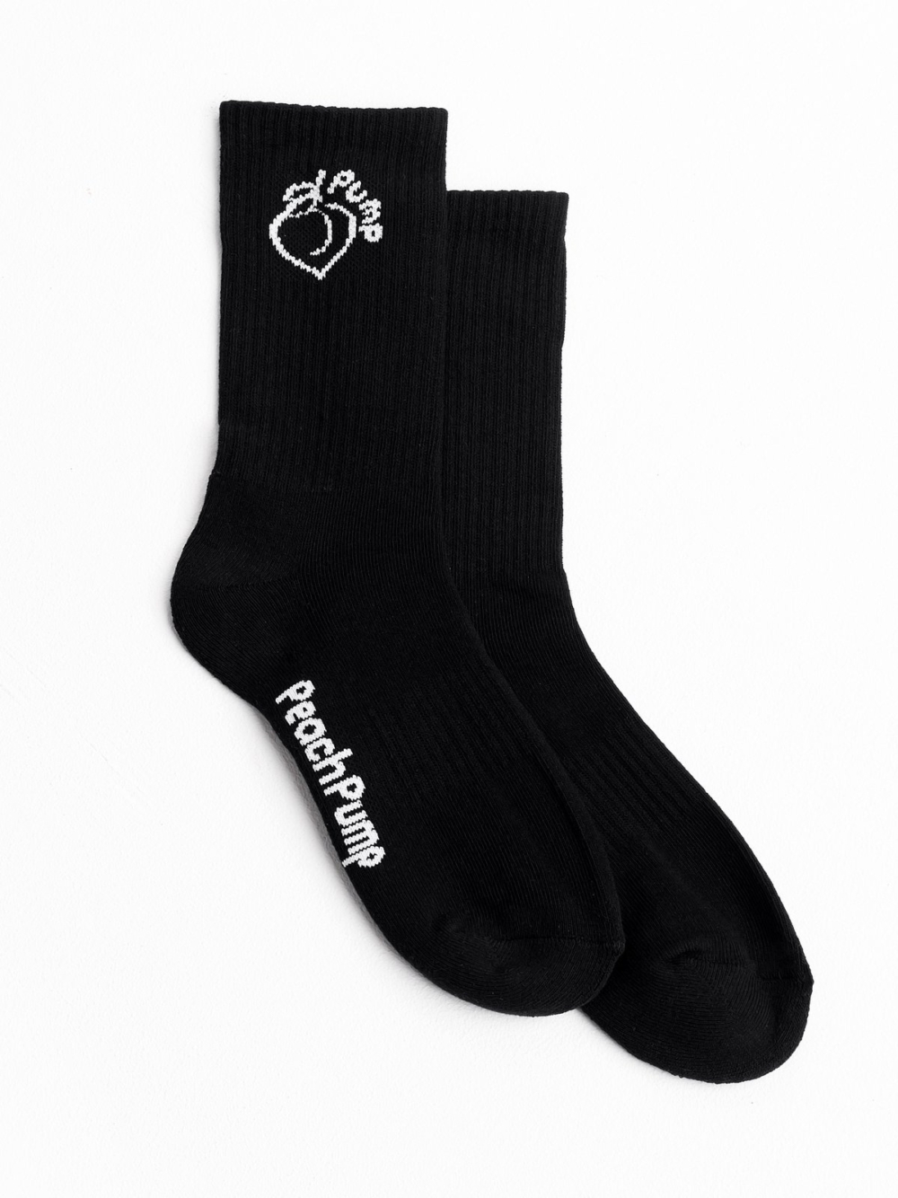 Dámské černé sportovní ponožky Peach Pump
