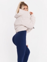 Дамски спортен клин в тъмно синьо с оформящ дупето ефект