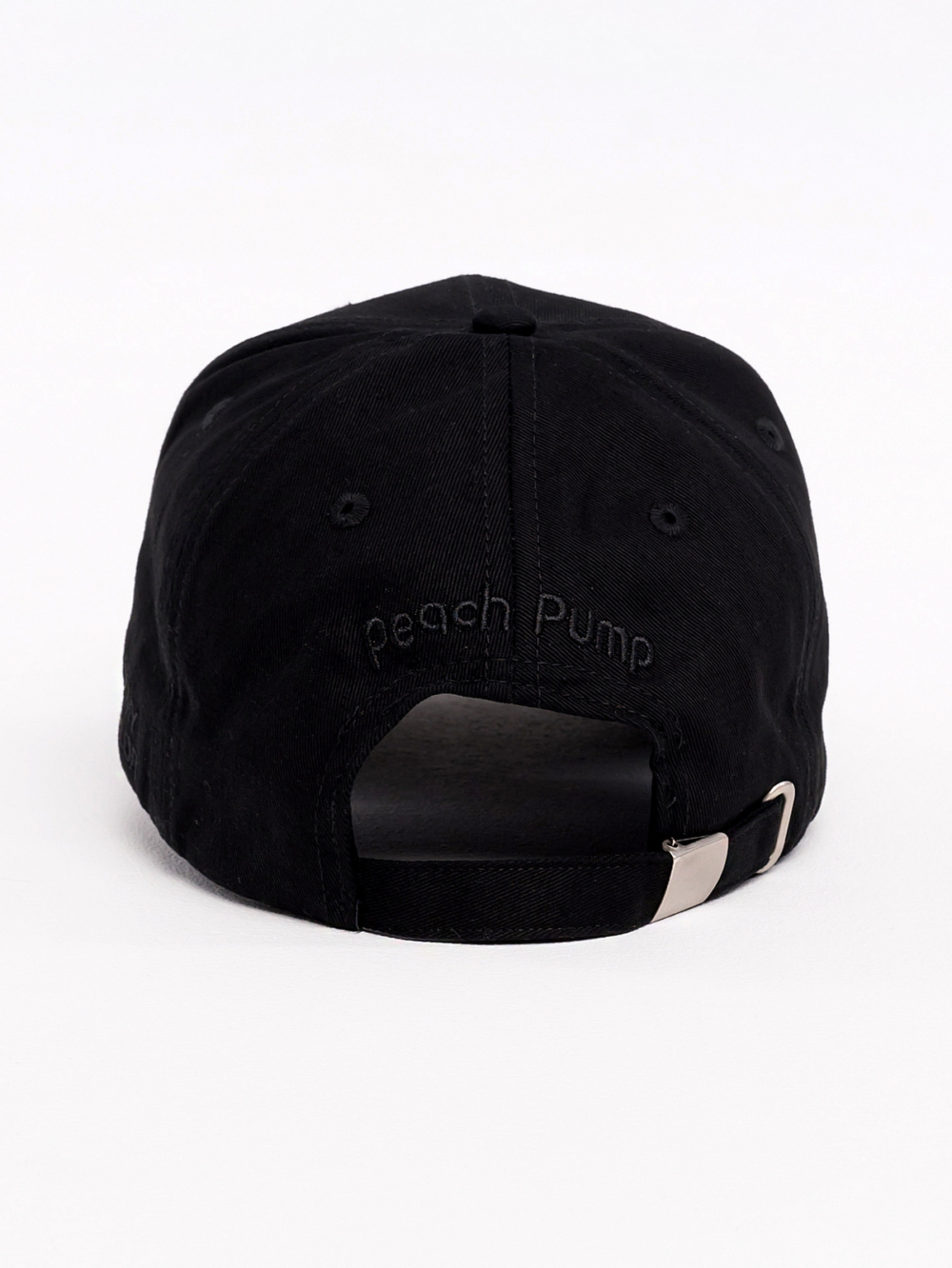 Dámská sportovní čepice s kšiltem s černým logem Peach Pump vzadu