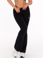 Черен спортен клин тип чарлстон с талия V , която оформя талията